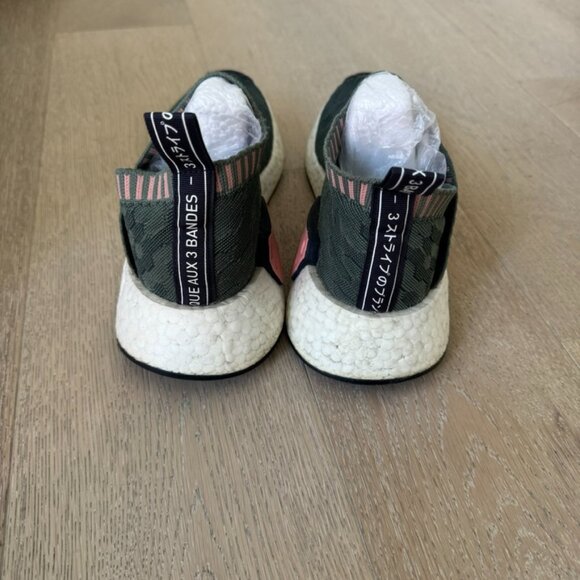 Adidas NMD CS2 primeknit trace green pink BY8781 - Picture 4 of 5